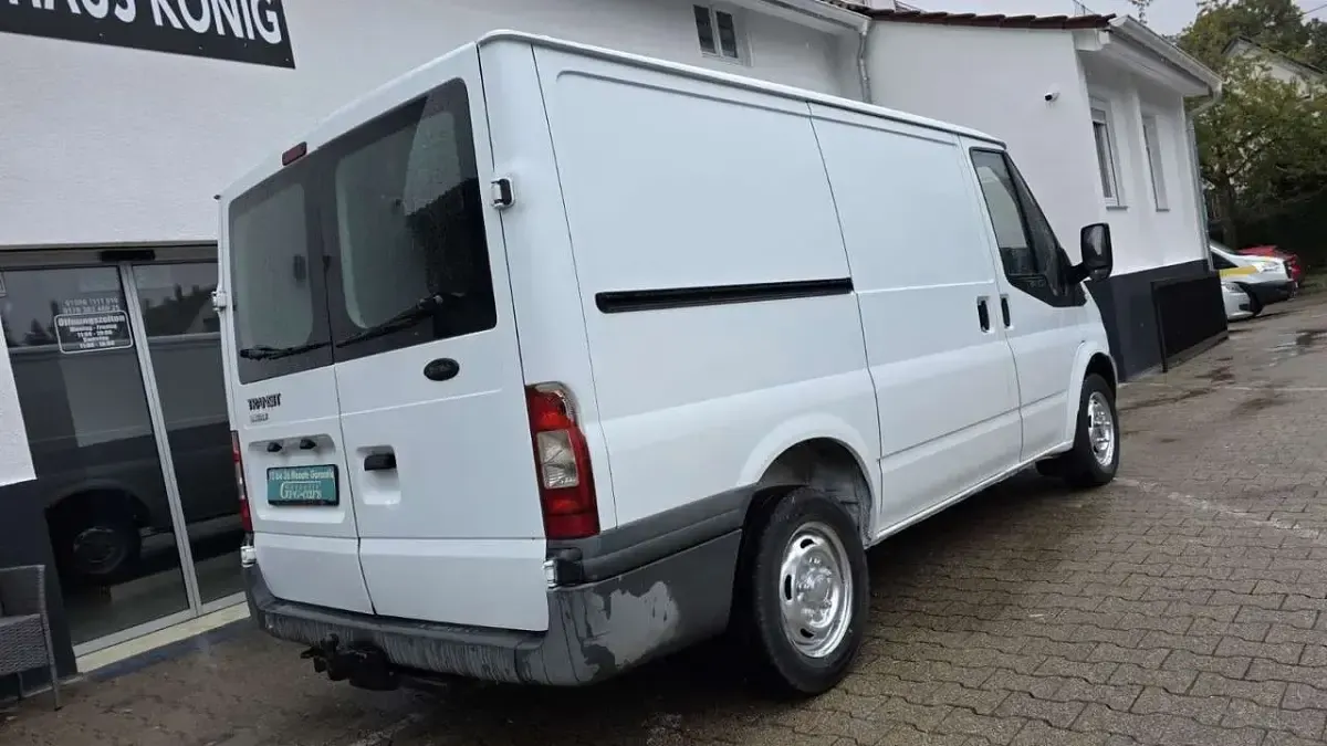 Gebraucht Ford Transit 86 PS (63 kW) 2009 Weiß Van / Kleinbus