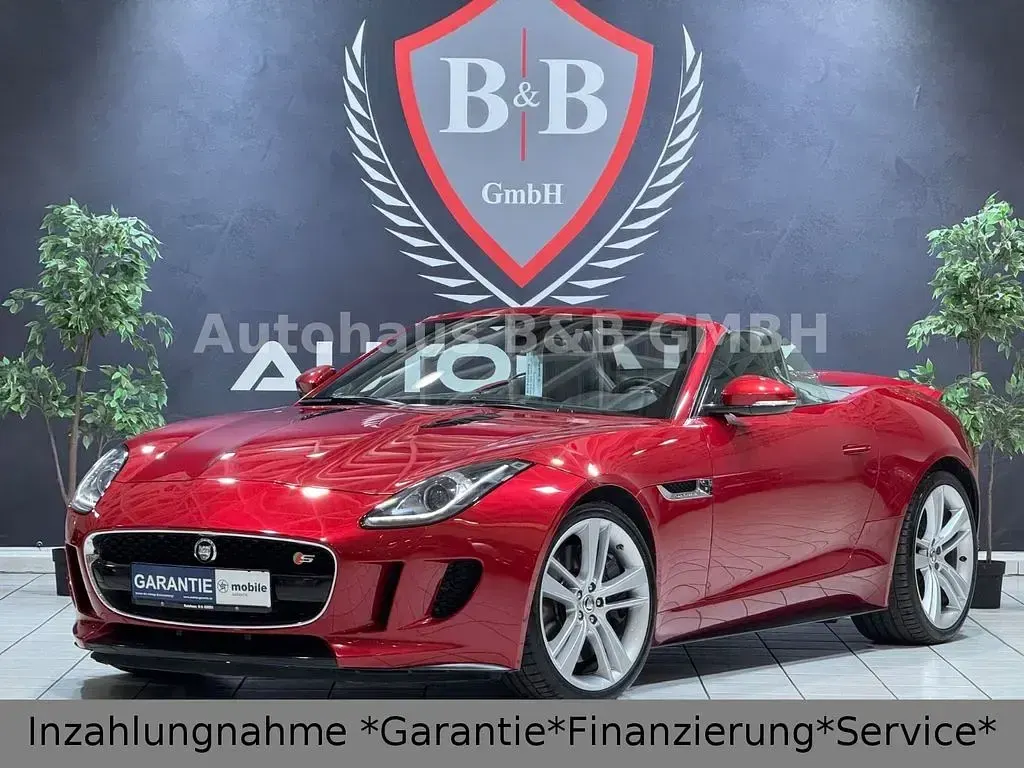 Gebraucht Jaguar F-Type S 495 PS (364 kW) 2013 Firenze red brilliant Cabrio