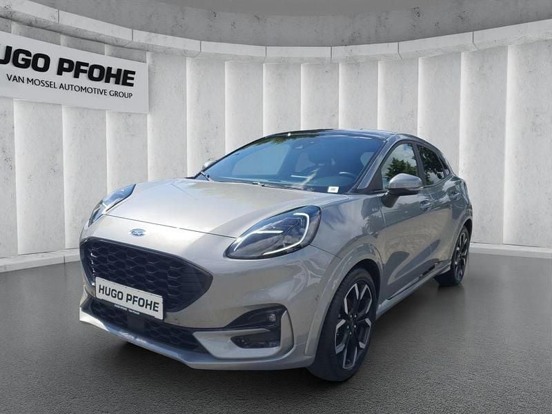Solar silber metallic Gebraucht 2020 Ford Puma Gen-E ST-Line X SUV | 17.190 € - Bild 1/4