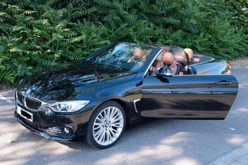 Schwarz Gebraucht 2014 BMW 428 Luxury Line Cabrio | 21.750 € (Fairer Preis) - Bild 1/4