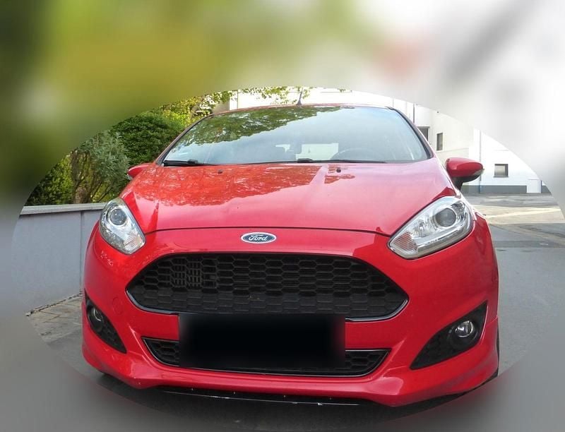 Gebraucht Ford Fiesta ST-Line 101 PS (74 kW) 2017 Rot Kleinwagen