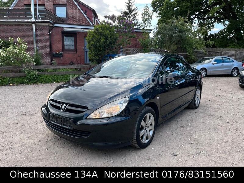 Schwarz Gebraucht 2005 Peugeot 307 CC Tendance Cabrio | 2.450 € (Fairer Preis) - Bild 1/4