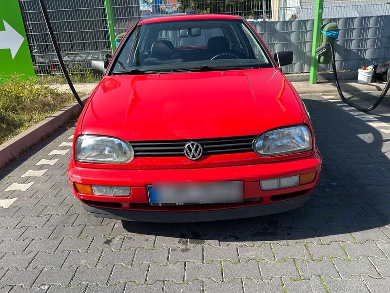 Rot Gebraucht 1997 VW Golf III Limousine | 450 € (Superpreis) - Bild 1/4