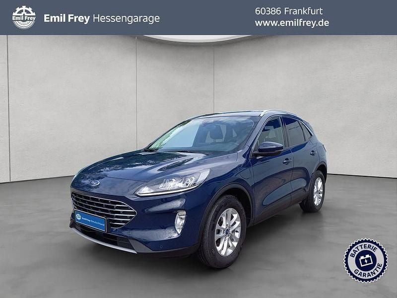 Blau Gebraucht 2022 Ford Kuga Titanium SUV | 19.950 € (Superpreis) - Bild 1/3