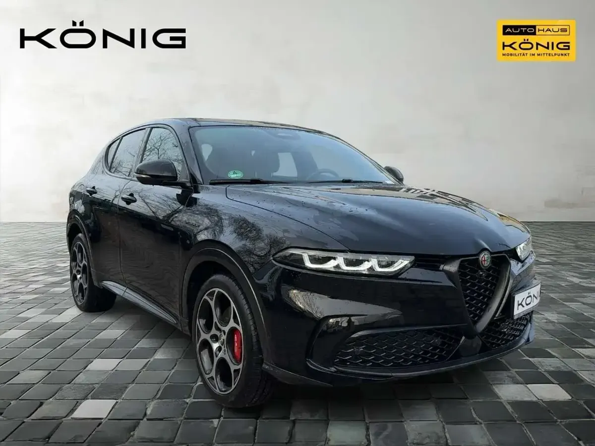 Gebraucht Alfa Romeo Tonale Veloce 160 PS (117 kW) 2023 Nero alfa, uni (6fx) SUV