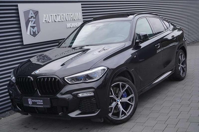 Black sapphire metallic Gebraucht 2020 BMW X6 SUV | 62.990 € (Fairer Preis) - Bild 1/4
