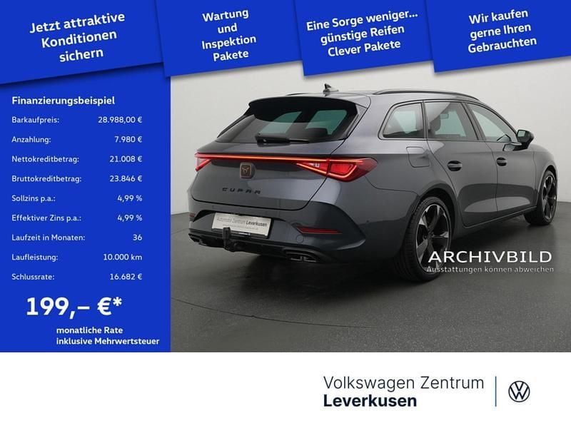 Second-hand Cupra Leon 150 CP (110 kW) 2024 Gri Break