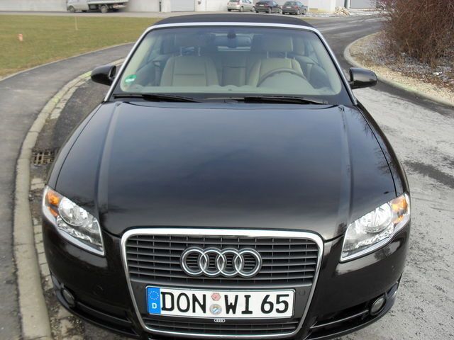 Gebraucht Audi A4 Cabriolet 190 PS (139 kW) 2006 Schwarz metallic Cabrio