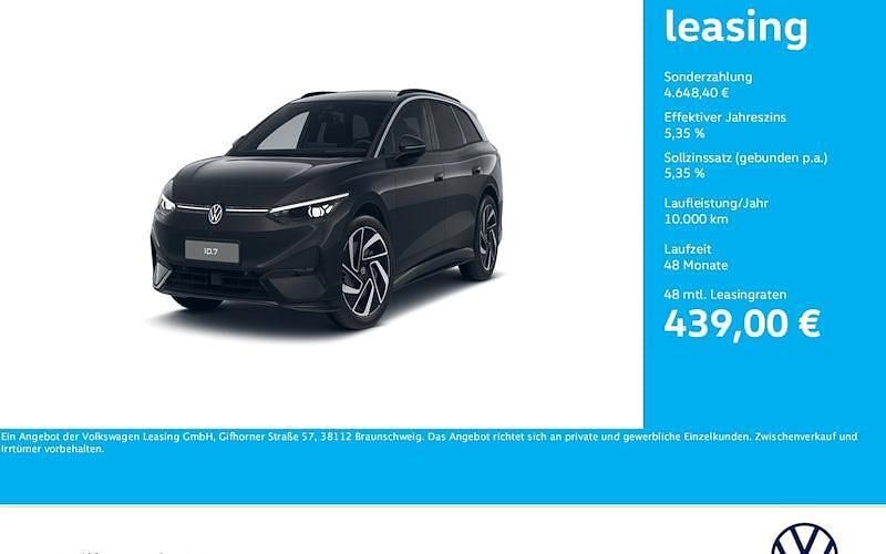 Grenadillschwarz metallic Gebraucht 2024 VW ID.7 Pro Limousine | 49.093 € (Teuer) - Bild 1/2