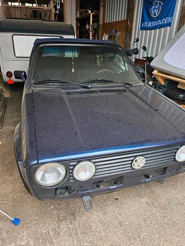 Gebraucht VW Golf 98 PS (72 kW) 2003 Blau Cabrio