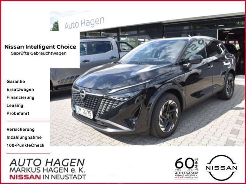 Schwarz Neu 2025 Nissan Qashqai N-Connecta SUV | 37.990 € (Teuer) - Bild 1/2
