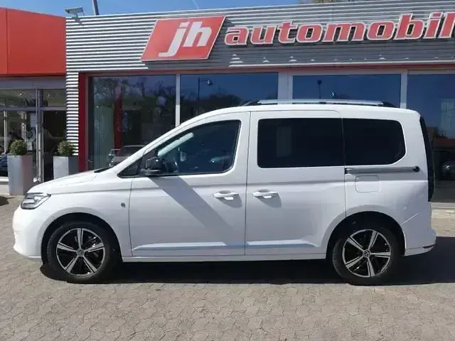 Gebraucht VW Caddy Style 122 PS (89 kW) 2021 Weiß Van / Kleinbus