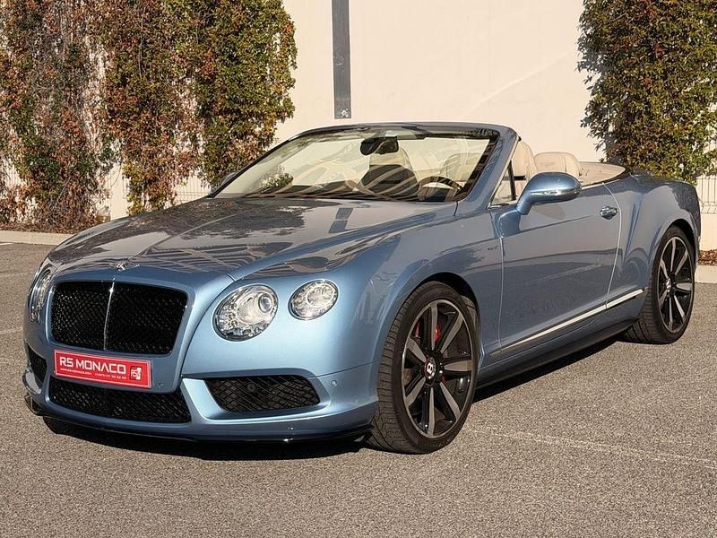 Blau Gebraucht 2014 Bentley Continental GT Convertible Cabrio | 99.990 € (Fairer Preis) - Bild 1/4
