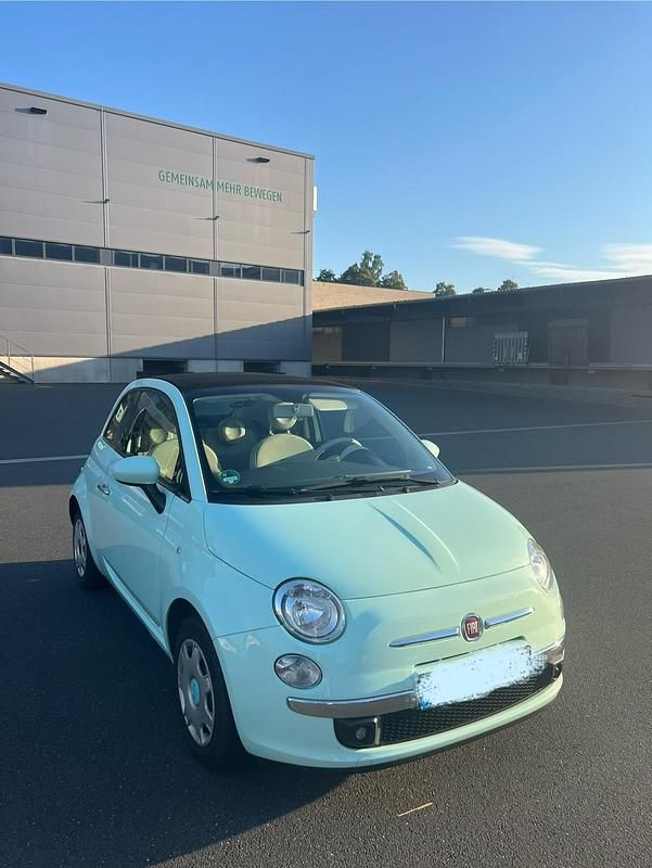 Grün Gebraucht 2015 Fiat 500 Cabrio | 7.900 € (Fairer Preis) - Bild 1/4