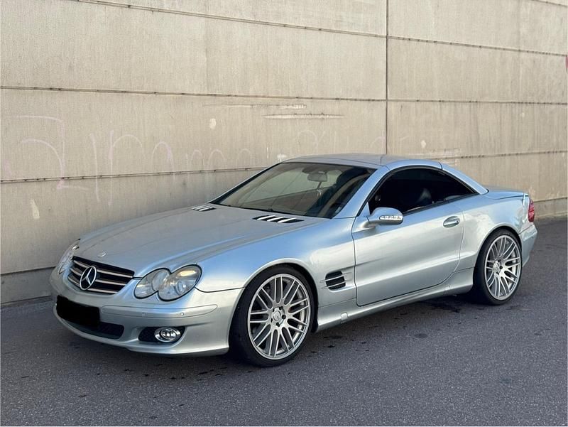 Silber Gebraucht 2002 Mercedes SL500 Cabrio | 10.500 € (Superpreis) - Bild 1/4