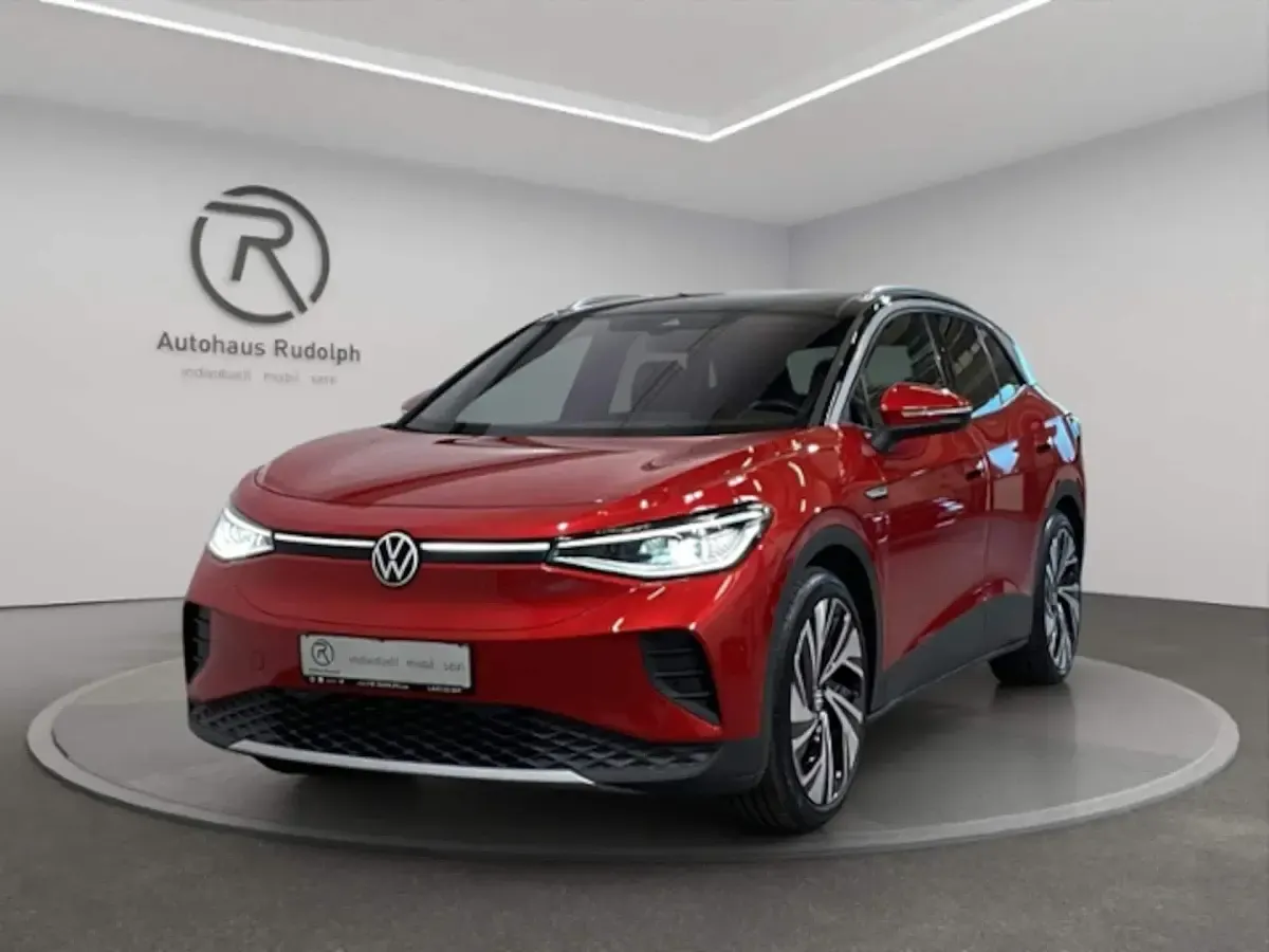 Używany VW ID.4 Pro Performance 150 kW (204 KM) 2023 Czerwony SUV