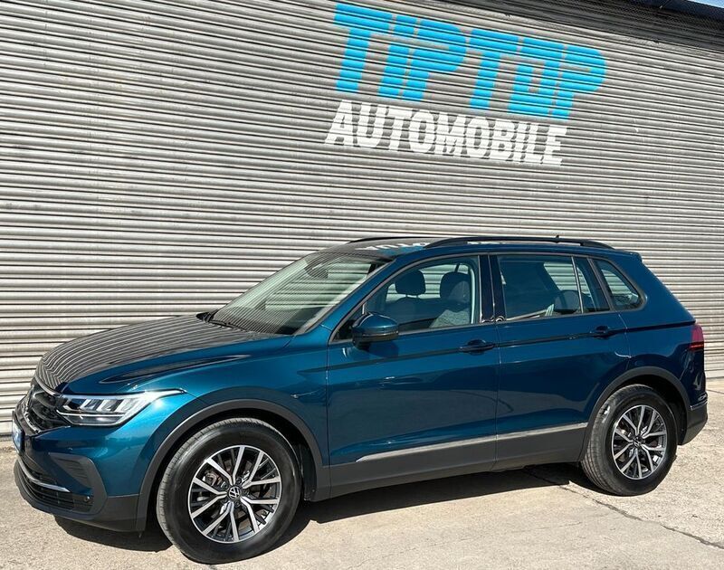Nightshade blue metallic Gebraucht 2022 VW Tiguan Life SUV | 29.500 € (Guter Preis) - Bild 1/4