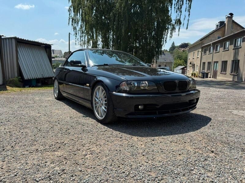 Schwarz Gebraucht 2000 BMW 323 Cabriolet Cabrio | 3.600 € - Bild 1/4
