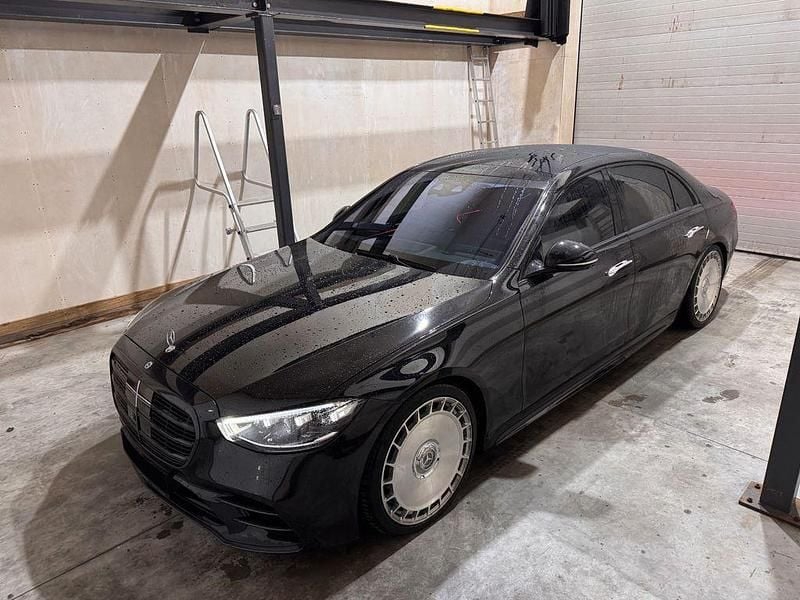 Schwarz Gebraucht 2022 Mercedes S580 Limousine | 72.000 € - Bild 1/3