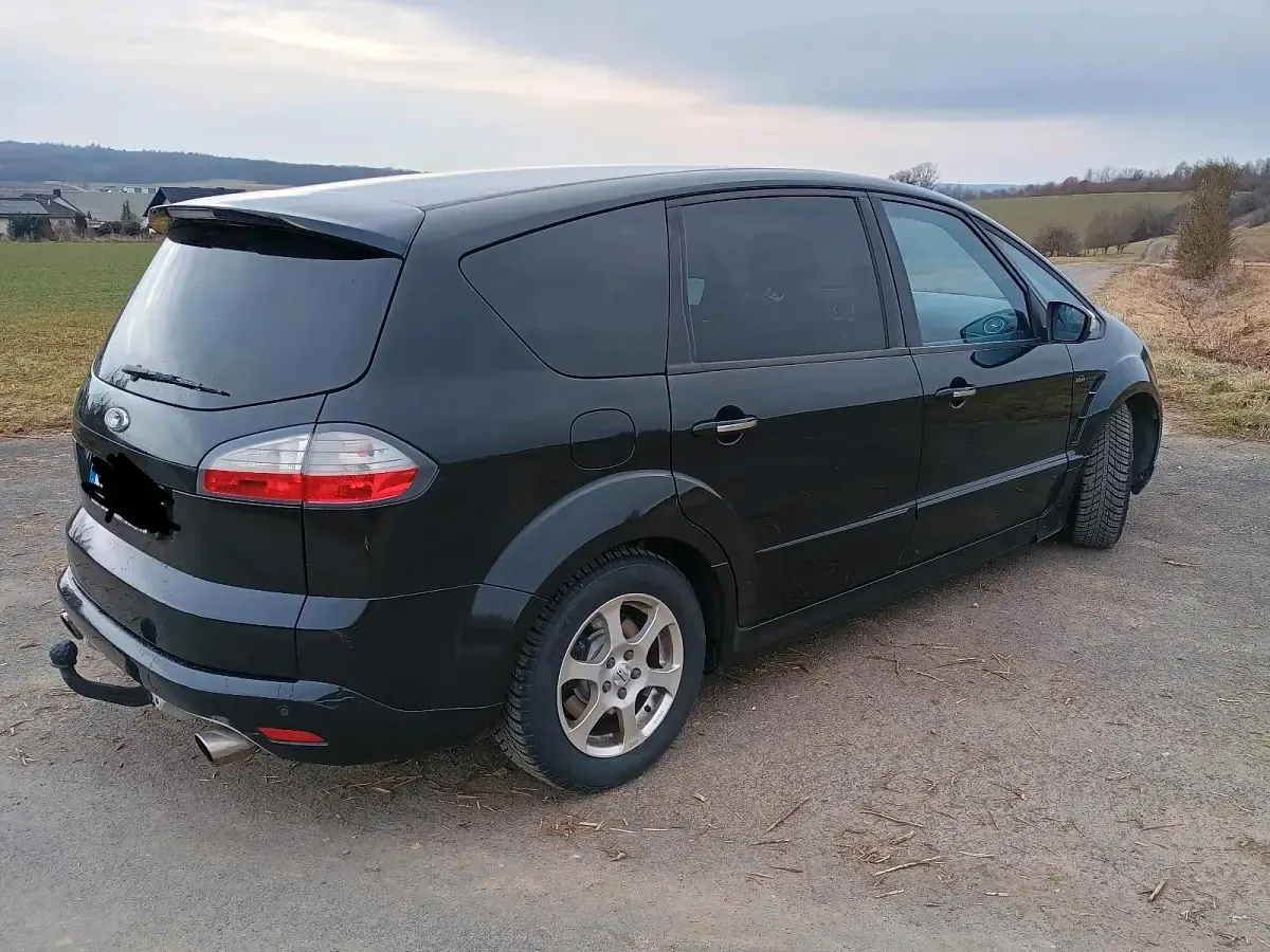 Gebraucht Ford S-MAX Titanium 220 PS (161 kW) 2008 Schwarz Van / Kleinbus