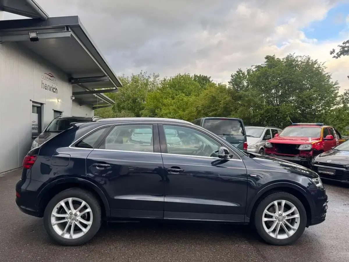 Gebraucht Audi Q3 S-Line 140 PS (102 kW) 2013 Kobaltblau SUV