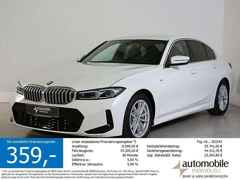 Weiß Gebraucht 2024 BMW 330 M Sport Limousine | 43.200 € (Guter Preis) - Bild 1/4