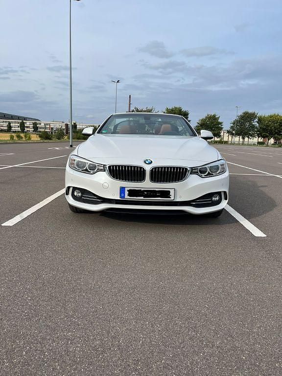 Weiß Gebraucht 2014 BMW 430 Cabriolet Luxury Line Cabrio | 22.500 € (Fairer Preis) - Bild 1/4