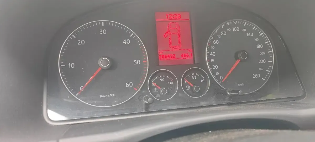 Gebraucht VW Touran Cross 140 PS (102 kW) 2007 Schwarz Van / Kleinbus