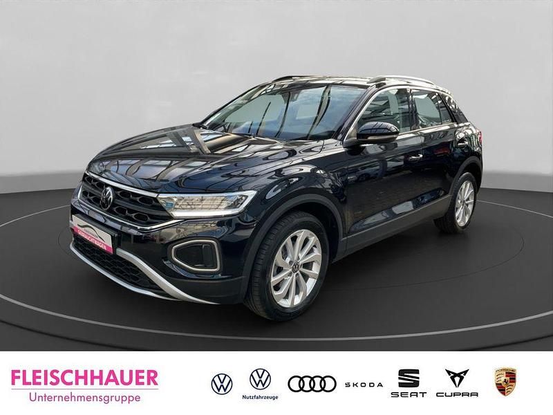 Schwarz Gebraucht 2022 VW T-Roc SUV | 19.480 € (Fairer Preis) - Bild 1/4