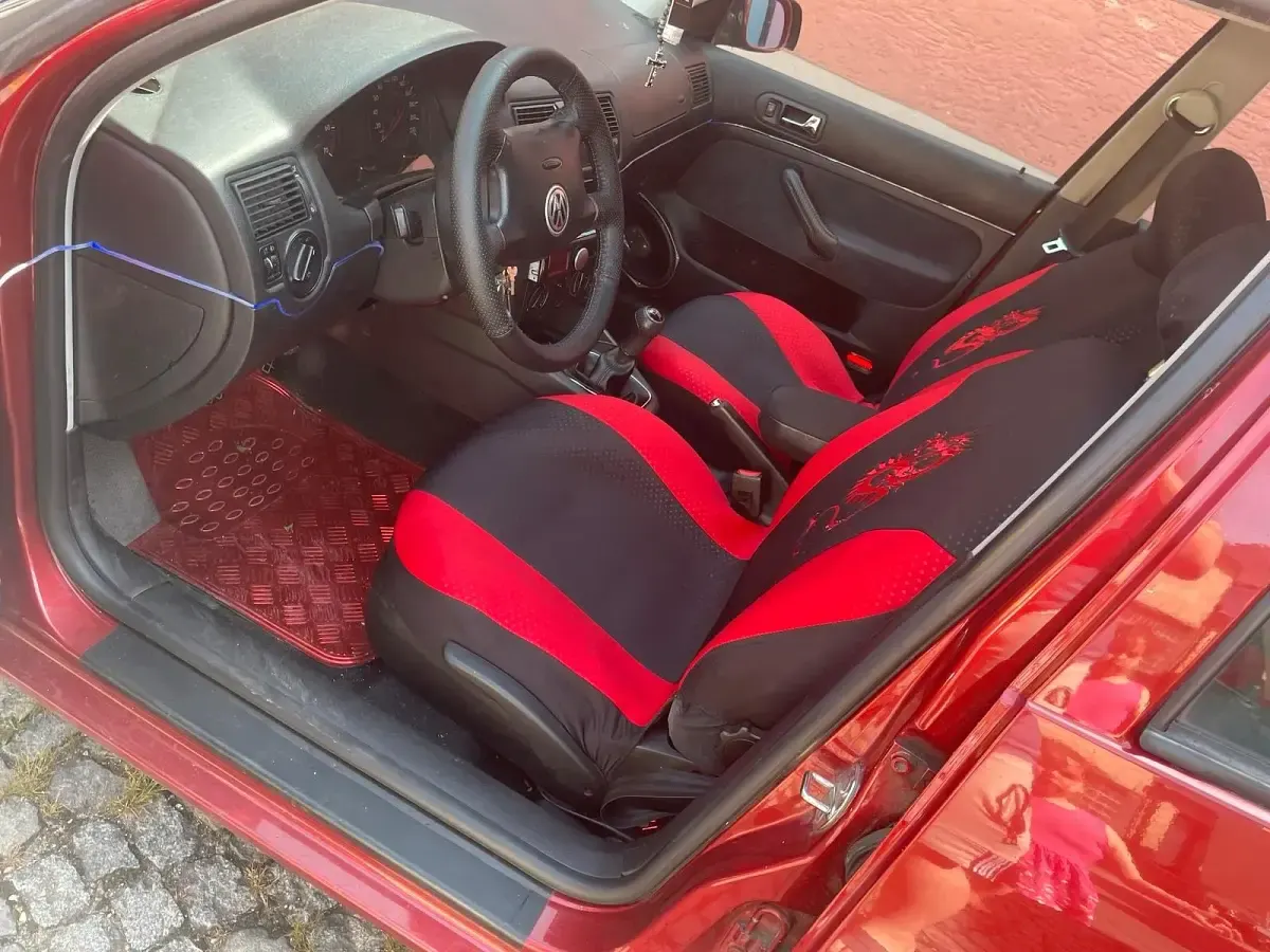 Gebraucht VW Golf IV 75 PS (55 kW) 1998 Rot Kleinwagen