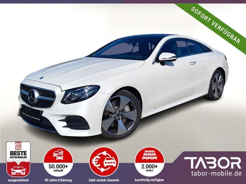 Weiss Gebraucht 2017 Mercedes E400 AMG line Coupé | 42.388 € (Etwas zu teuer) - Bild 1/4