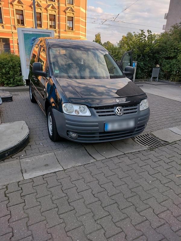 Schwarz Gebraucht 2008 VW Caddy Life Van / Kleinbus | 5.799 € (Teuer) - Bild 1/4