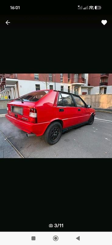 Gebraucht Lancia Delta 162 PS (119 kW) 1990 Rot Kleinwagen