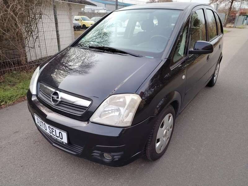 Schwarz Gebraucht 2007 Opel Meriva Edition Van / Kleinbus | 1.300 € (Guter Preis) - Bild 1/4