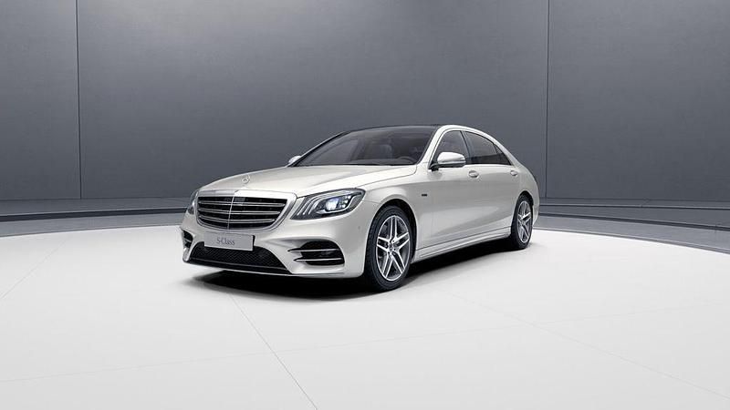Manufaktur designo diamantweiß Gebraucht 2020 Mercedes S560 AMG line Limousine | 58.900 € (Etwas zu teuer) - Bild 1/4