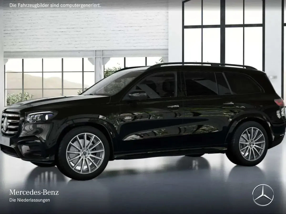 Gebraucht Mercedes GLS580 AMG 517 PS (380 kW) 2026 Schwarz SUV