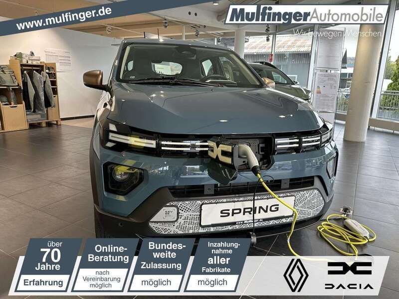 Schieferblau (blau) Neu 2024 Dacia Spring Extreme Kleinwagen | 18.575 € (Fairer Preis) - Bild 1/4
