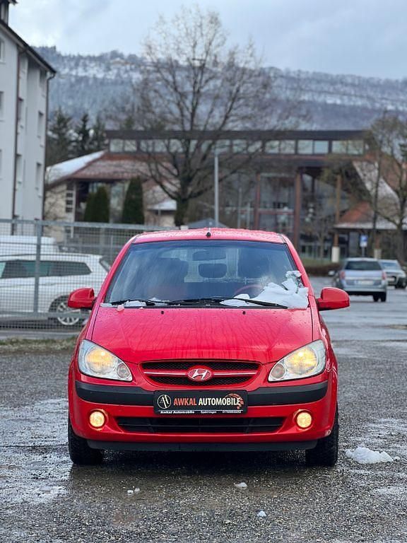 Gebraucht Hyundai Getz 67 PS (49 kW) 2008 Rot (metallic) Kleinwagen