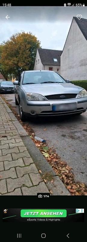 Silber Gebraucht 2002 Ford Mondeo Limousine | 800 € (Superpreis) - Bild 1/4