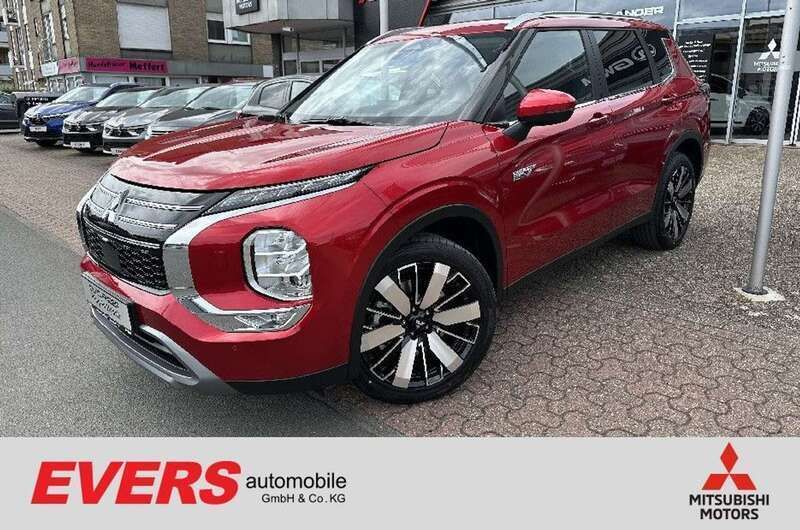 Dynamikrot Neu 2025 Mitsubishi Outlander P-HEV Intro Edition SUV | 49.550 € (Guter Preis) - Bild 1/4