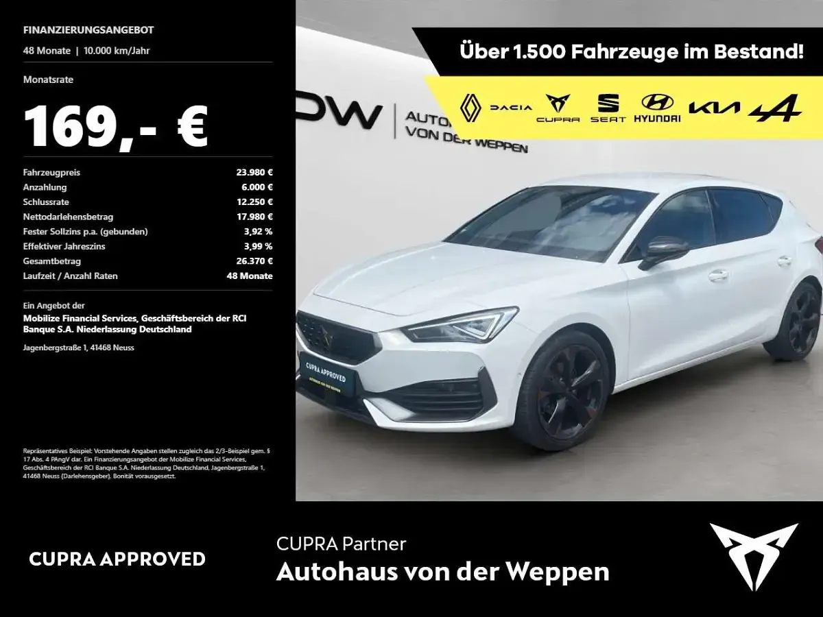 Gebraucht Cupra Leon 150 PS (110 kW) 2023 Limousine