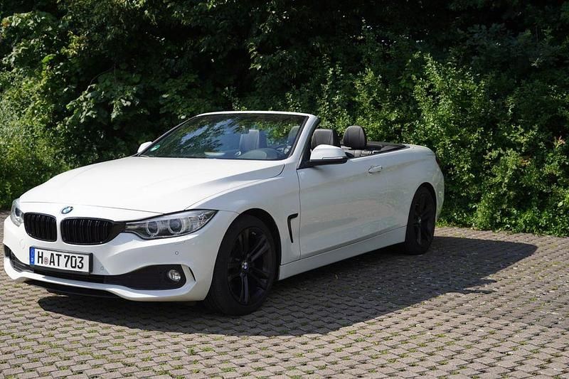 Gebraucht BMW 420 184 PS (135 kW) 2015 Weiß Cabrio