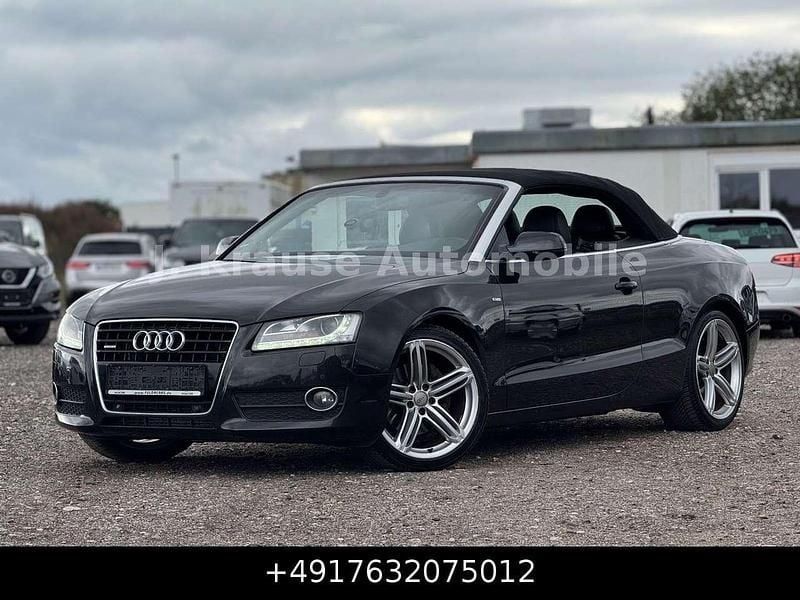Schwarz Gebraucht 2011 Audi A5 Cabriolet S-Line Cabrio | 7.999 € (Superpreis) - Bild 1/3