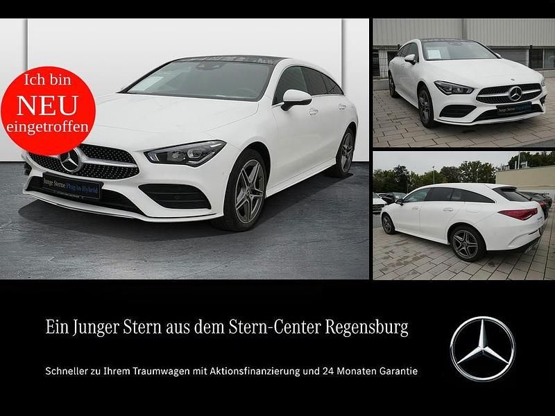 Weiß Gebraucht 2022 Mercedes CLA250e Shooting Brake AMG Kombi | 26.480 € (Fairer Preis) - Bild 1/4