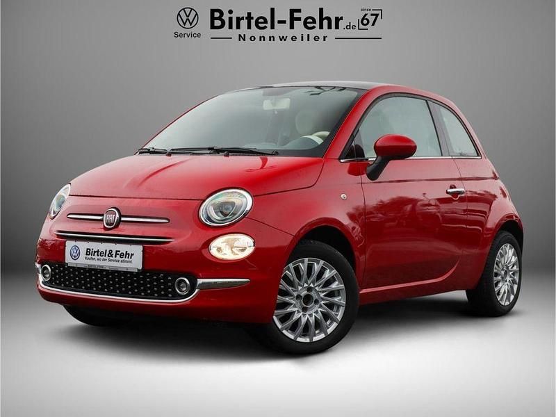 Passione rot) (rot Gebraucht 2017 Fiat 500 Lounge Kleinwagen | 7.500 € (Fairer Preis) - Bild 1/4