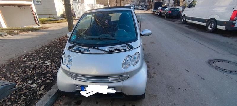 Silber Gebraucht 2003 Smart ForTwo Cabrio Cabrio | 1.300 € (Guter Preis) - Bild 1/4