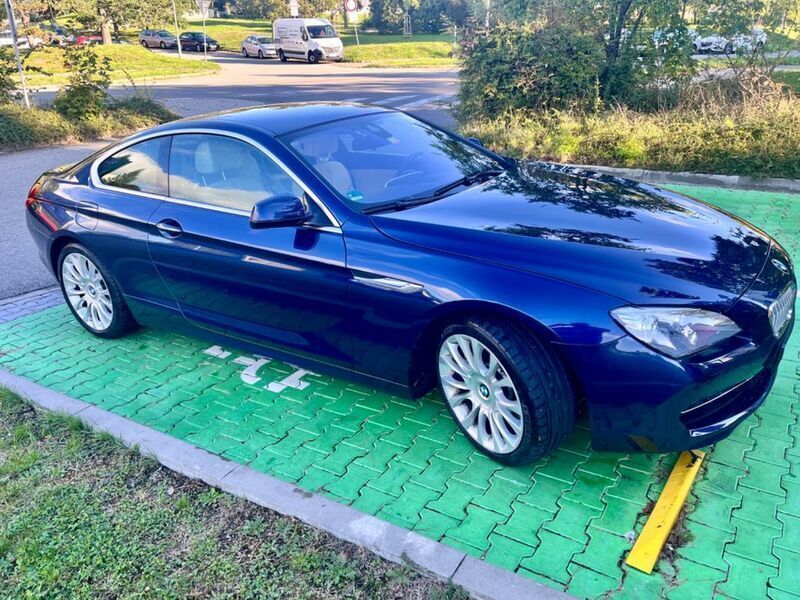 Blau Gebraucht 2014 BMW 650 Performance Coupé | 21.990 € - Bild 1/4