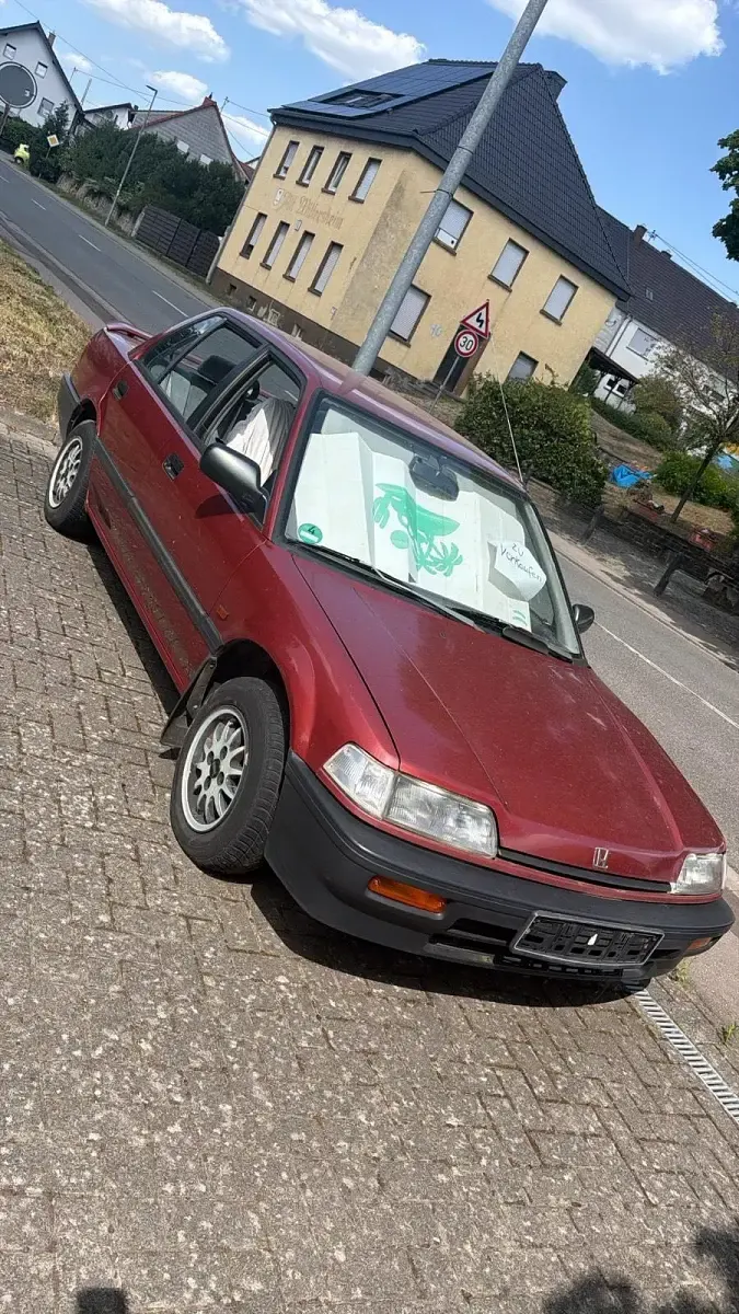 Gebraucht Honda Civic 90 PS (66 kW) 1990 Rot Limousine