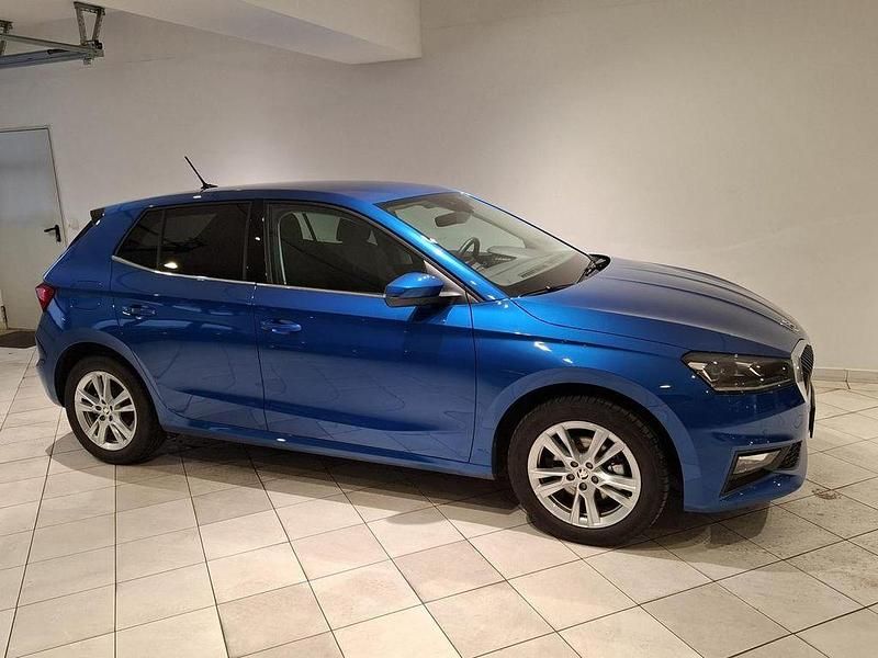 Gebraucht Skoda Fabia Selection 116 PS (85 kW) 2024 Blau Limousine