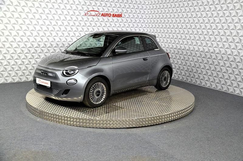 Silber Gebraucht 2023 Fiat 500e Cabrio | 20.799 € (Superpreis) - Bild 1/4